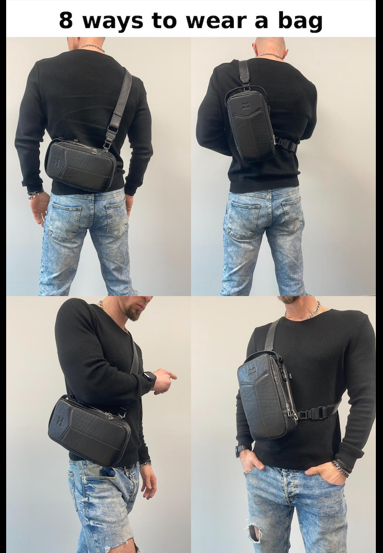 RIDL Magnetic Leather Bag 2.0