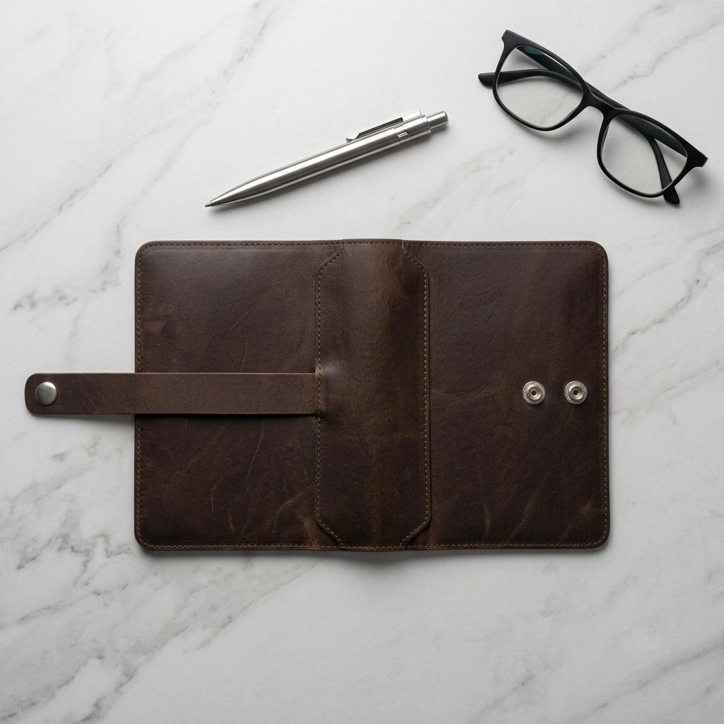 RIDL leather EDC organizer and refillable ring binder journal, photo 11