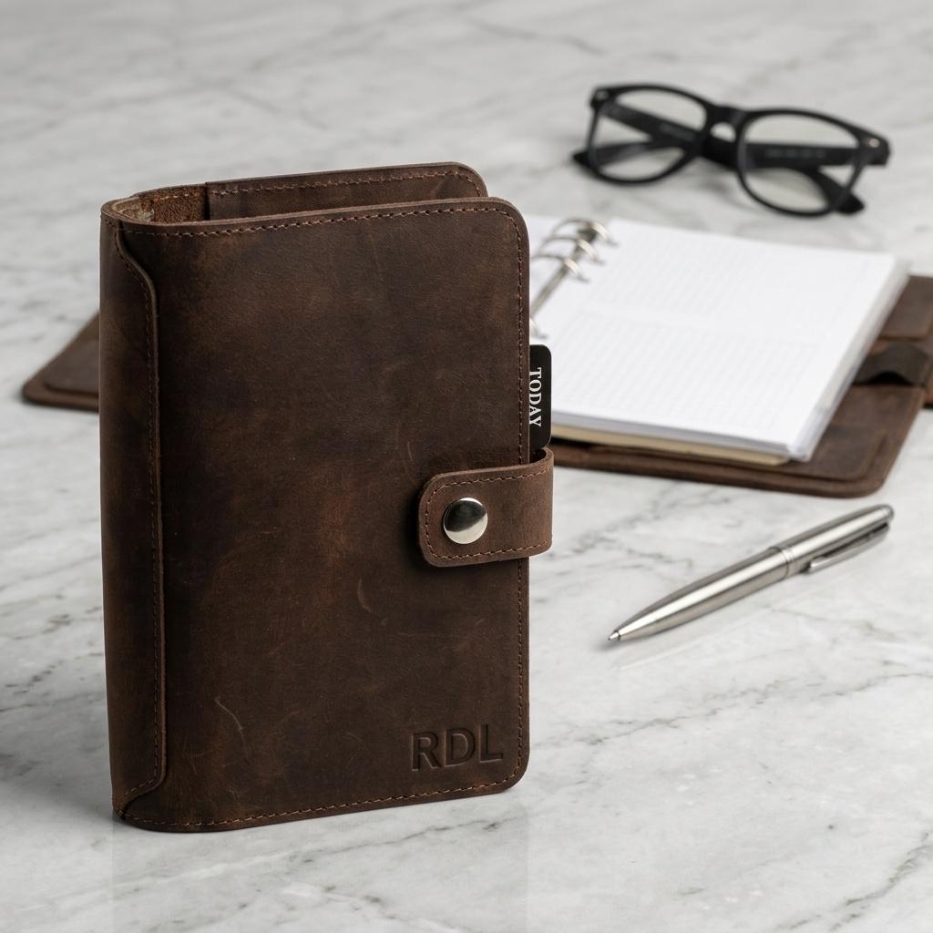 RIDL leather EDC organizer and refillable ring binder journal, photo 16