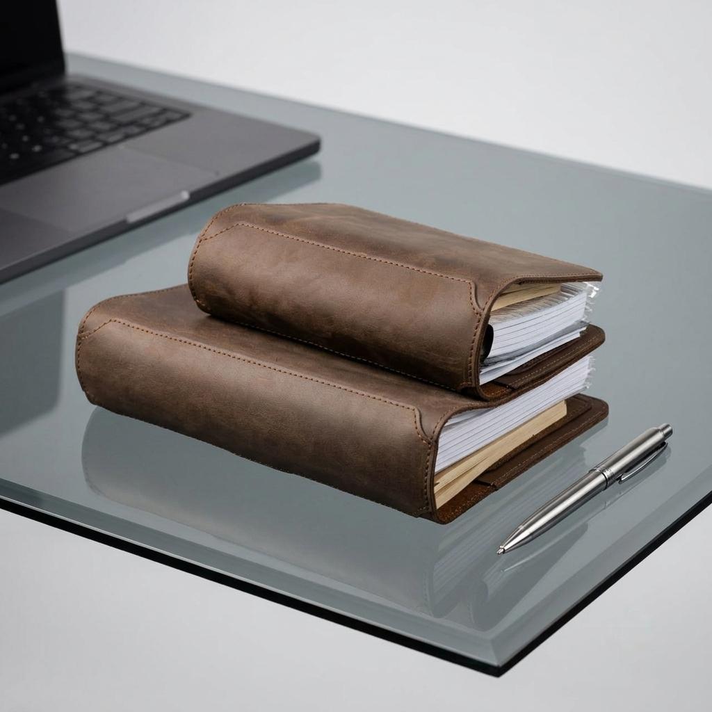 RIDL leather EDC organizer and refillable ring binder journal, photo 12