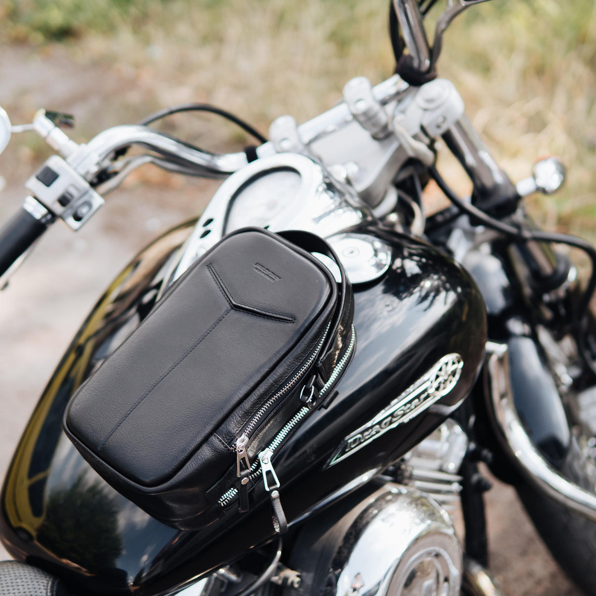 RIDL magnetic leather motorcycle tank bag and crossbody bag, photo 33