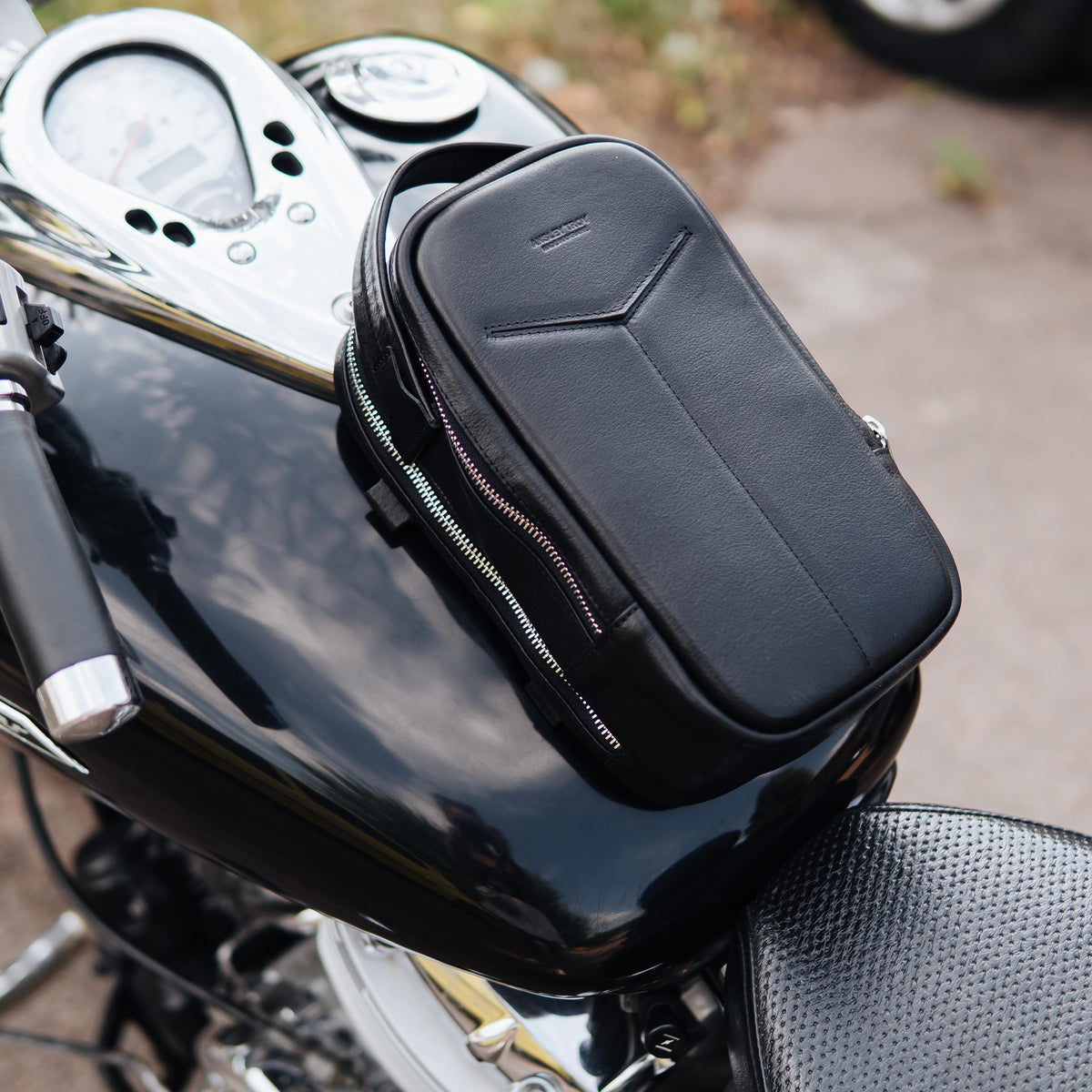 RIDL magnetic leather motorcycle tank bag and crossbody bag, photo 22