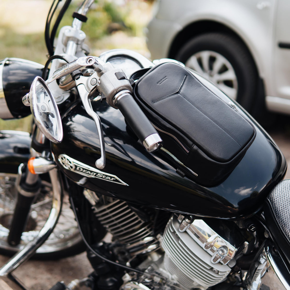 RIDL magnetic leather motorcycle tank bag and crossbody bag, photo 8