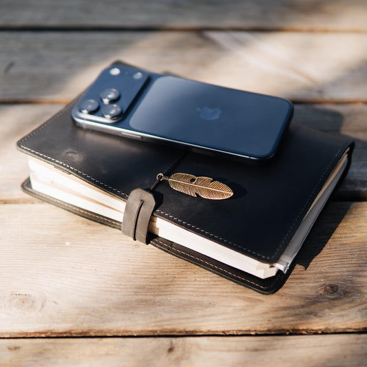RIDL refillable leather journal cover and organizer, photo 3